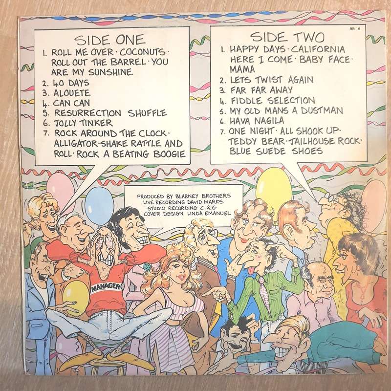 Blarney Brothers - Blarney Party - Vinyl LP Record - Opened  - Very-Good- Quality (VG-)