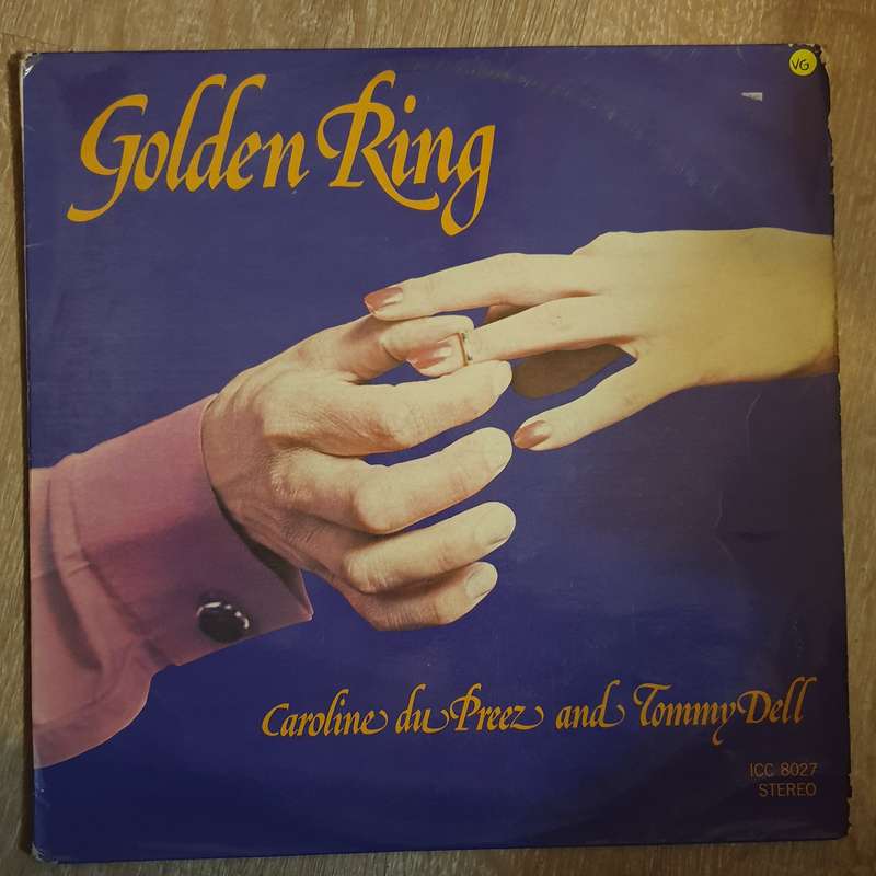 Golden Ring - Caroline Du Preez and Tommy Dell  Vinyl LP Record - Opened  - Very-Good Quali...
