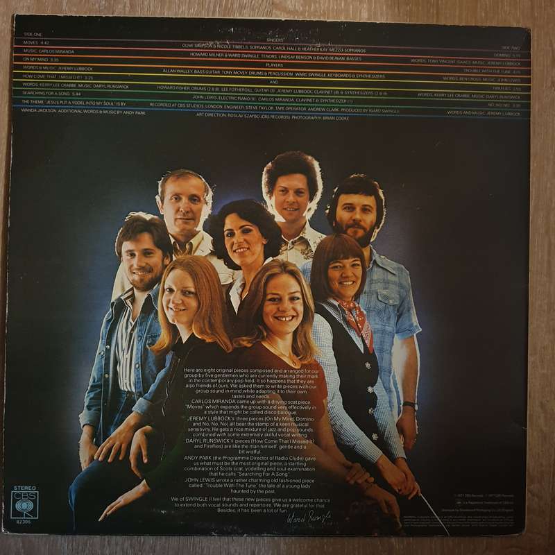 Swingle II  Pieces Of Eight - Vinyl LP Record - Very-Good+ Quality (VG+)