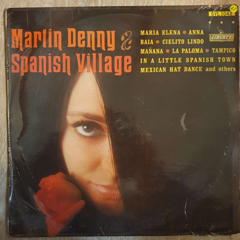 Martin Denny  Spanish Village - Vinyl LP Record - Very-Good+ Quality (VG+)