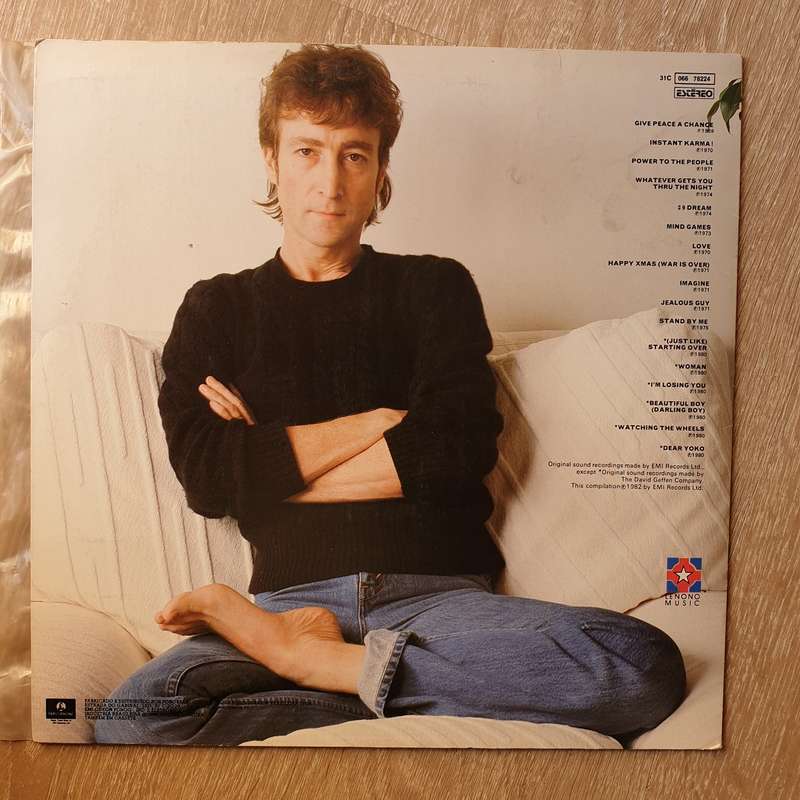 John Lennon  The John Lennon Collection - Vinyl LP Record - Very-Good+ Quality (VG+)