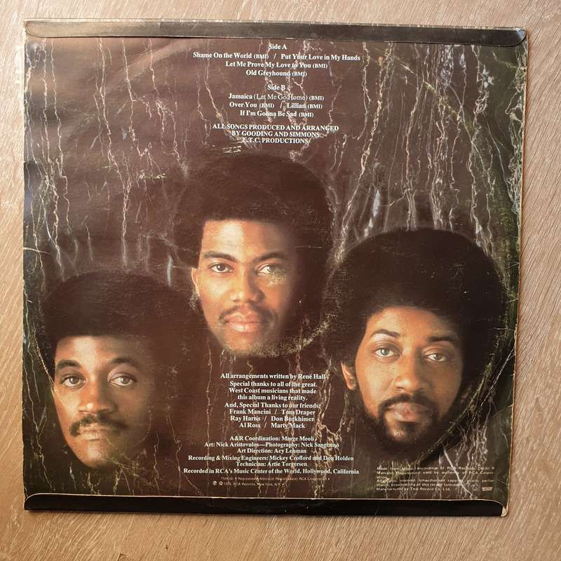 The Main Ingredient  Shame On The World - Vinyl LP Record - Very-Good+ Quality (VG+)