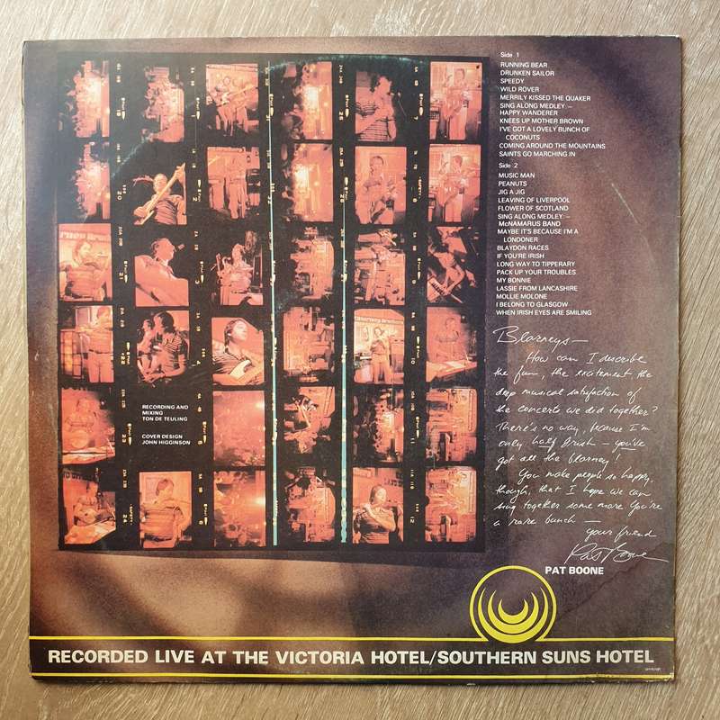 Blarney Brothers - Instant Party - Autographed  - Vinyl LP Record - Very-Good+ Quality (VG+)