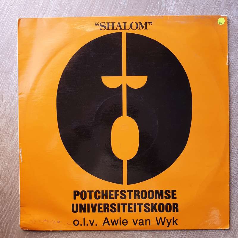 Potchefstoomse UniversiteitsKoor - Awie van Wyk - Shalom  Vinyl LP Record - Opened  - Very-...