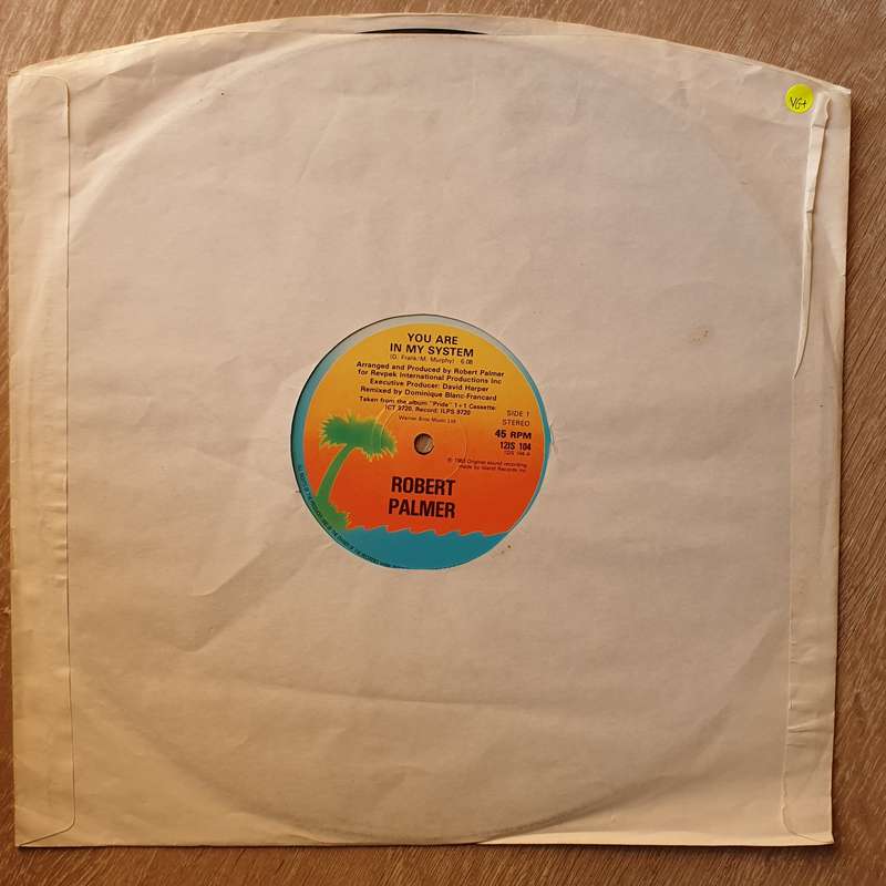 Robert Palmer  You Are In My System - Vinyl LP Record - Very-Good+ Quality (VG+)
