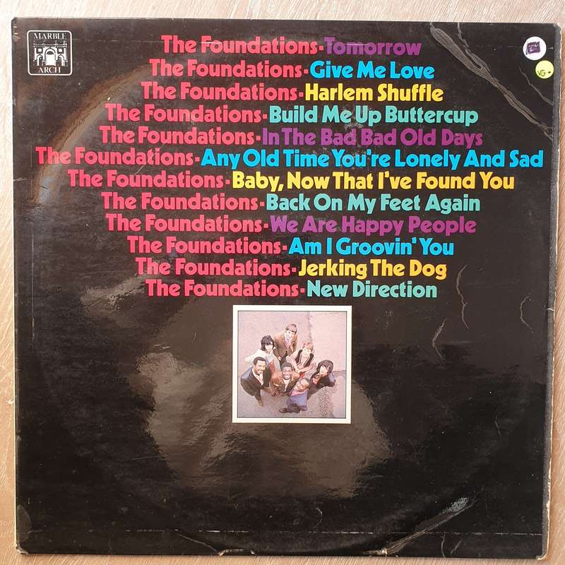 The Foundations  The Foundations  Vinyl LP Record - Opened  - Very-Good Quality (VG)