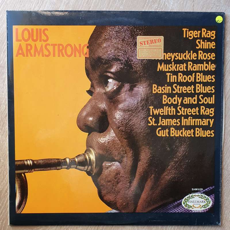 Louis Armstrong  Louis Armstrong (UK) -  Vinyl LP Record - Very-Good+ Quality (VG+)