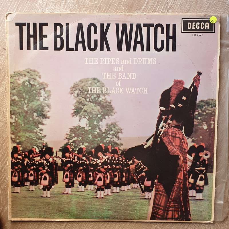 The Black Watch - The Pipes and Drums of the Band of The Black Watch - Vinyl LP Record - Very-Goo...