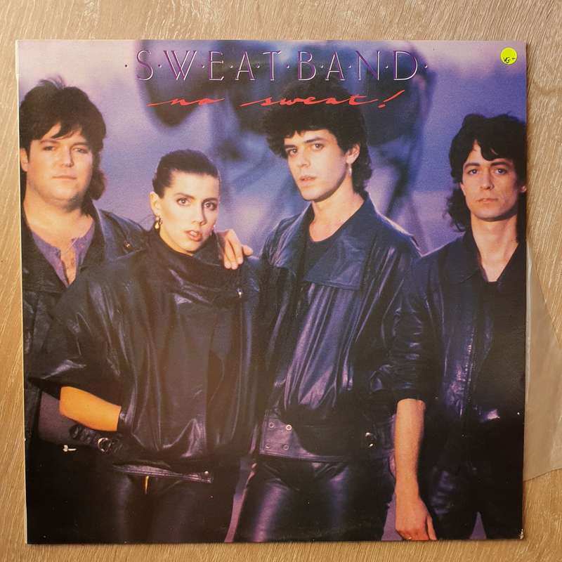 The Sweatband  No Sweat (Rare) - Vinyl LP Record - Very-Good+ Quality (VG+)
