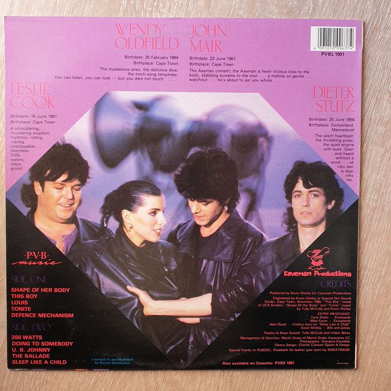 The Sweatband  No Sweat (Rare) - Vinyl LP Record - Very-Good+ Quality (VG+)
