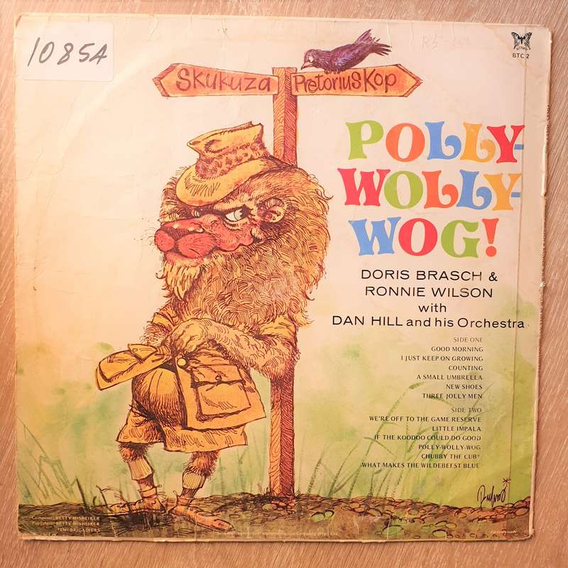 Polly-Wolly-Wog - Doris Brasch & Ronnie Wilson with Dan Hill & his Orchestra - Vinyl LP Record - ...