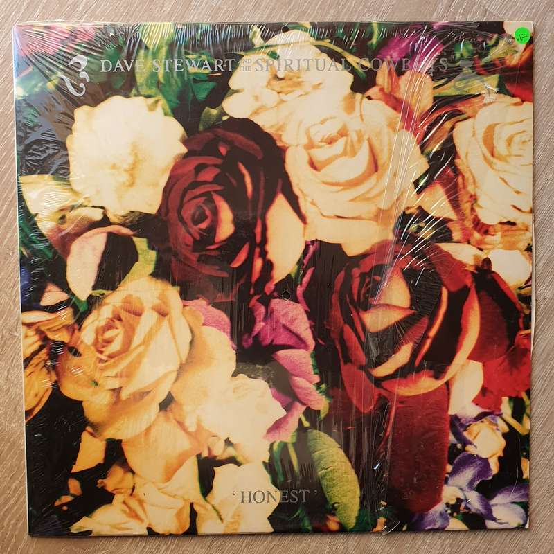 Dave Stewart And The Spiritual Cowboys  Honest -  Vinyl LP Record - Very-Good+ Quality (VG+)