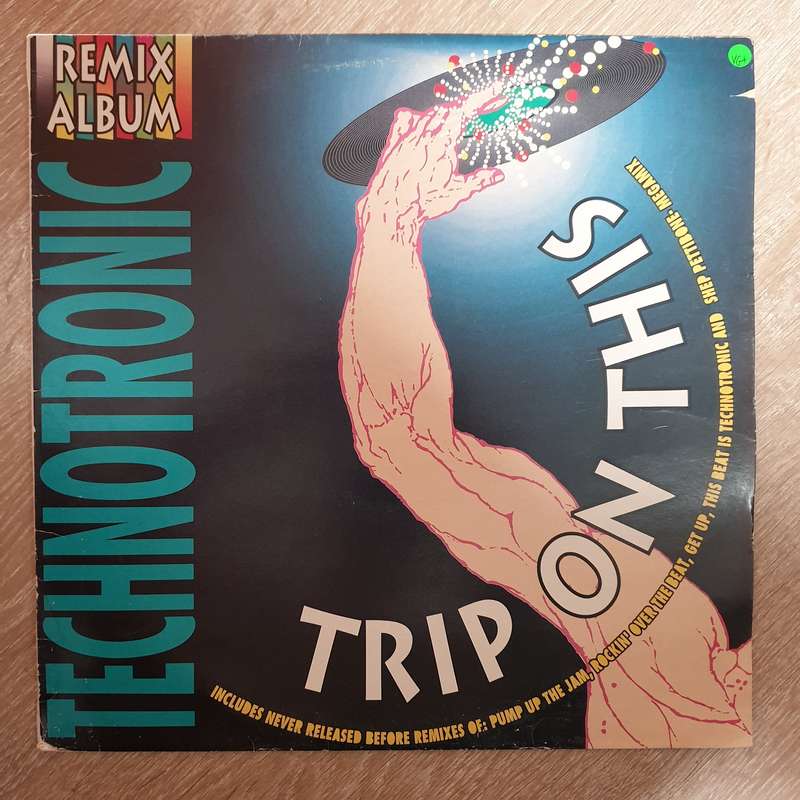 Technotronic  Trip On This (Remix Album)  - Vinyl LP Record - Very-Good+ Quality (VG+)