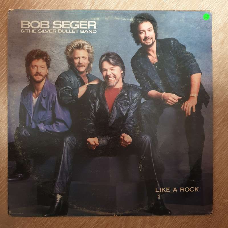 Bob Seger & The Silver Bullet Band  Like A Rock- Vinyl LP Record  - Very-Good- Quality (VG-)