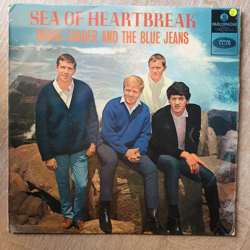 Dickie Loader & The Blue Jeans  Sea Of Heartbreak - Vinyl LP Record - Opened  - Very-Good Q...