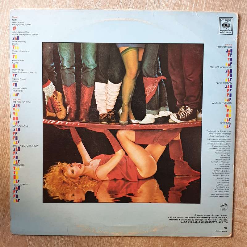 Noel And The Red Wedge  Peer Pressure - Vinyl LP Record - Very-Good+ Quality (VG+)