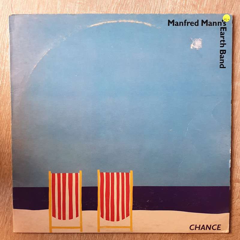 Manfred Mann's Earth Band  Chance - Vinyl LP Record - Very-Good+ Quality (VG+)