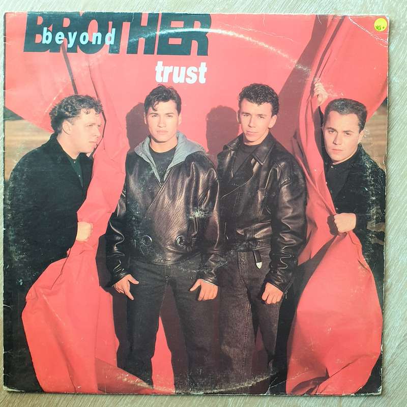 Brother Beyond  Trust- Vinyl LP Record - Very-Good+ Quality (VG+)