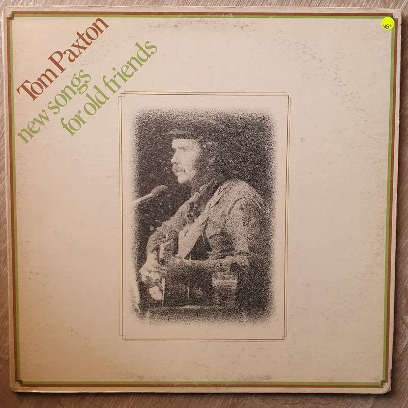 Tom Paxton  New Songs For Old Friends - Vinyl LP Record - Very-Good+ Quality (VG+)