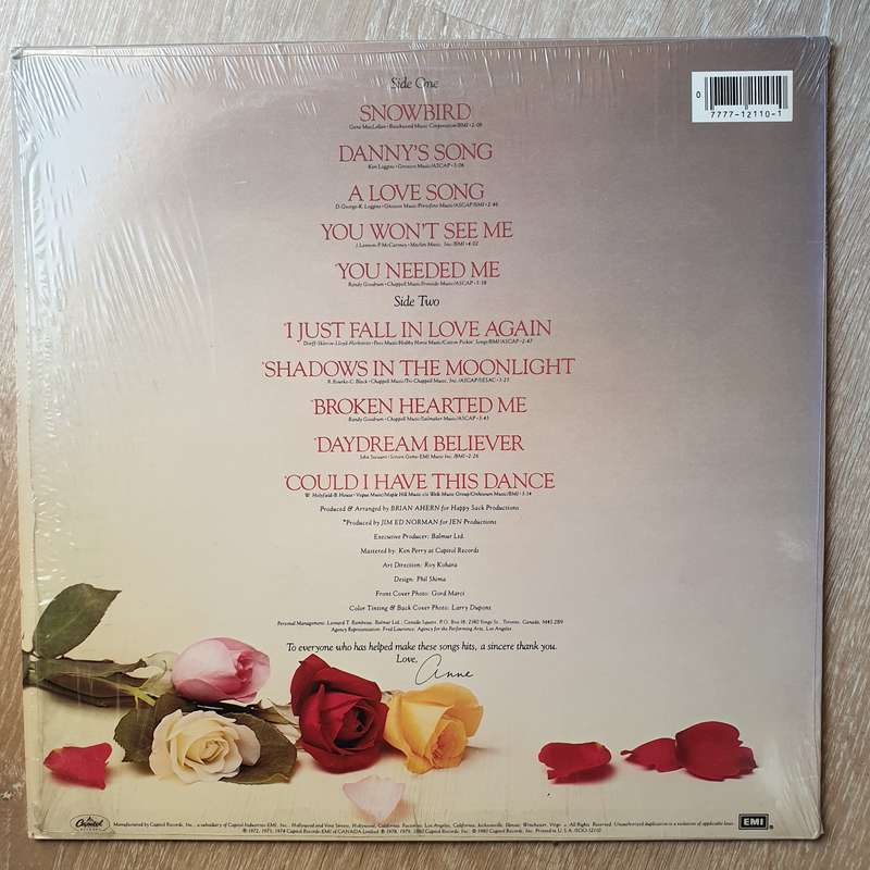Anne Murray  Anne Murray's Greatest Hits (US Import) -  Vinyl LP Record - Very-Good+ Qualit...