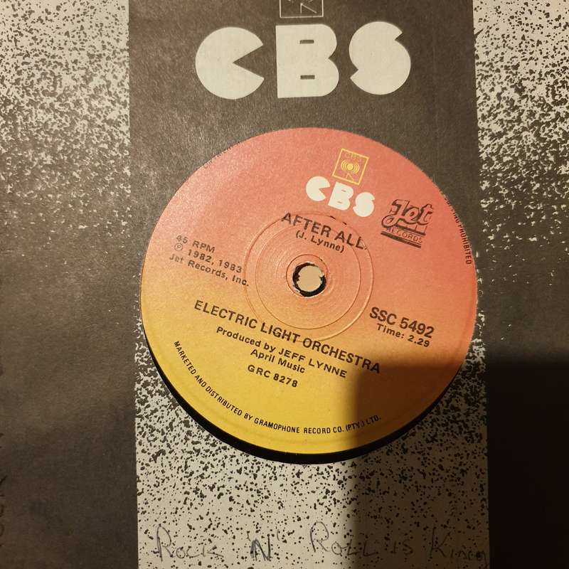 Electric Light Orchestra  Rock 'n' Roll Is King  - Vinyl 7" Record - Very-Good+ Quality (VG+)