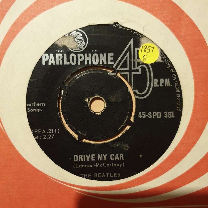 The Beatles  Nowhere Man - Vinyl 7" Record - Good Quality (G)