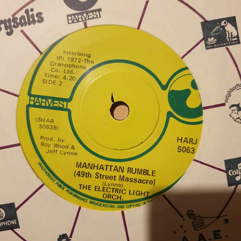 The Electric Light Orchestra  Roll Over Beethoven  - Vinyl 7" Record - Very-Good+ Quality (...