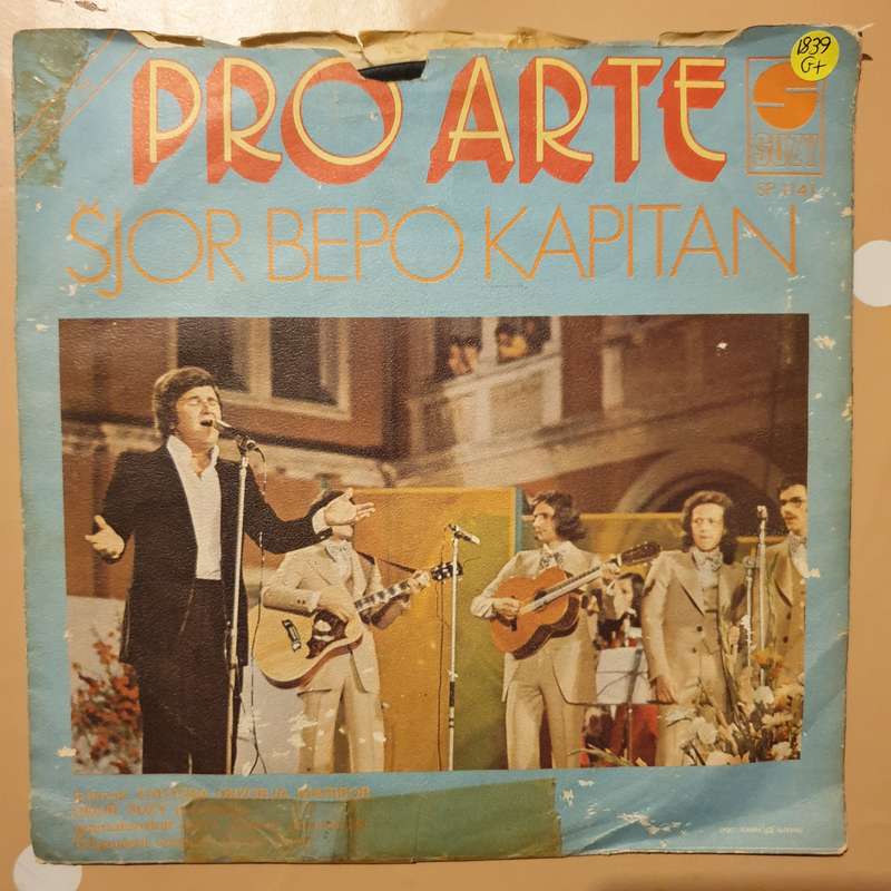 Sior Bepo Kapitan- Pro Arte - Vinyl 7" Record - Good+ Quality (G+)