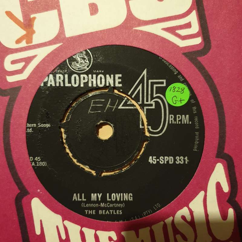 The Beatles  A Hard Day's Night - Vinyl 7" Record - Good+ Quality (G+)