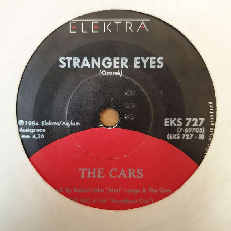 The Cars  Drive - Vinyl 7" Record - Opened  - Very-Good Quality (VG)