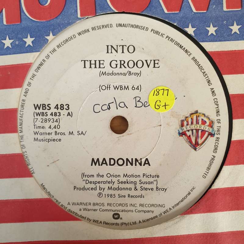 Madonna  Into The Groove - Vinyl 7" Record - Good+ Quality (G+)