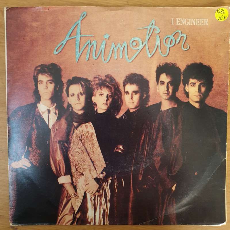 Animotion  I Engineer -  Vinyl 7" Record - Very-Good+ Quality (VG+)