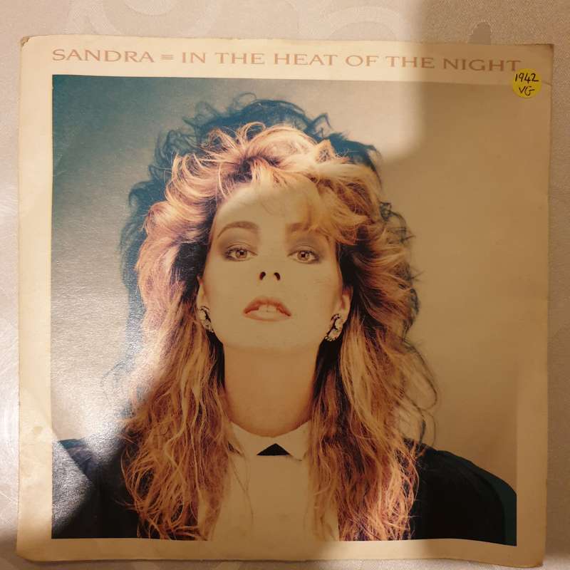 Sandra  In The Heat Of The Night - Vinyl 7" Record - Opened  - Very-Good Quality (VG)
