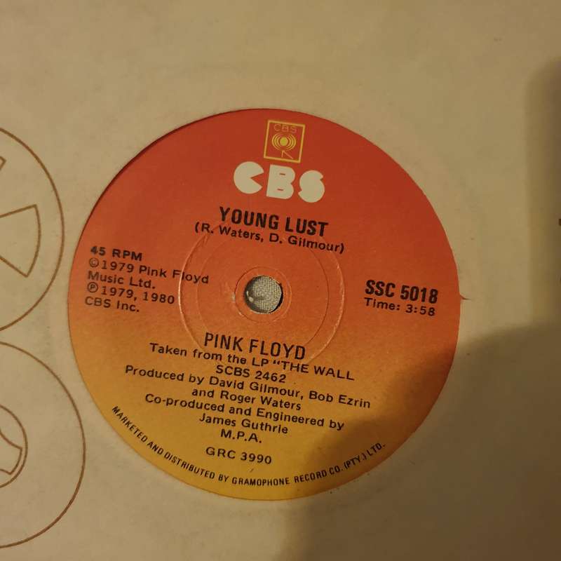 Pink Floyd  Another Brick In The Wall (Part II) - Vinyl 7" Record - Very-Good+ Quality (VG+)
