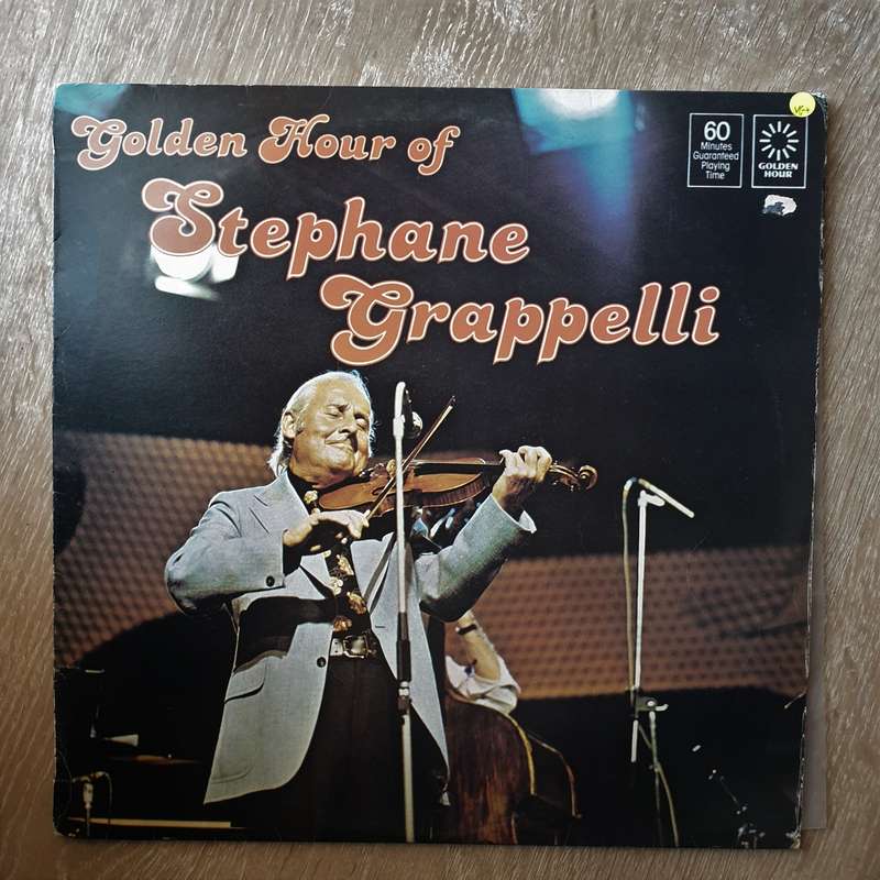 Stephane Grappelli  Golden Hour Of Stephane Grappelli -  Vinyl LP Record - Very-Good+ Quali...