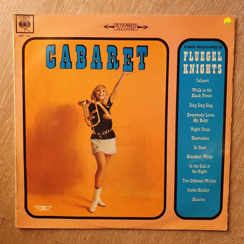 King Richard's Fluegel Knights  Cabaret - Vinyl LP Record - Very-Good+ Quality (VG+)