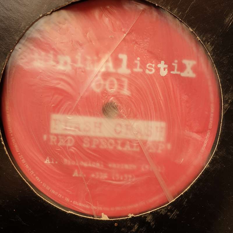 Flash Crash  Red Special EP - Vinyl LP Record - Opened  - Very-Good- Quality (VG-)