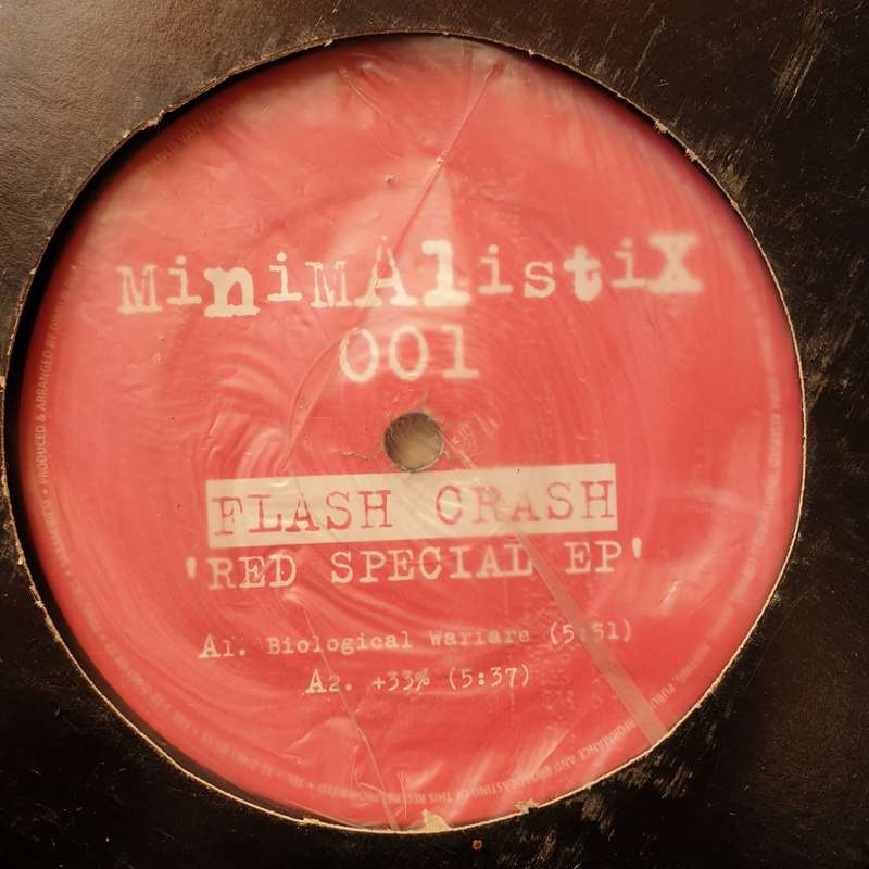Flash Crash  Red Special EP - Vinyl LP Record - Opened  - Very-Good- Quality (VG-)