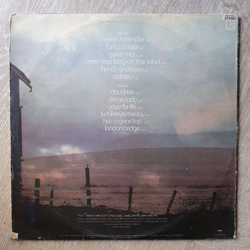 Bread  The Best Of Bread, Volume Two  - Vinyl LP Record  (G+)
