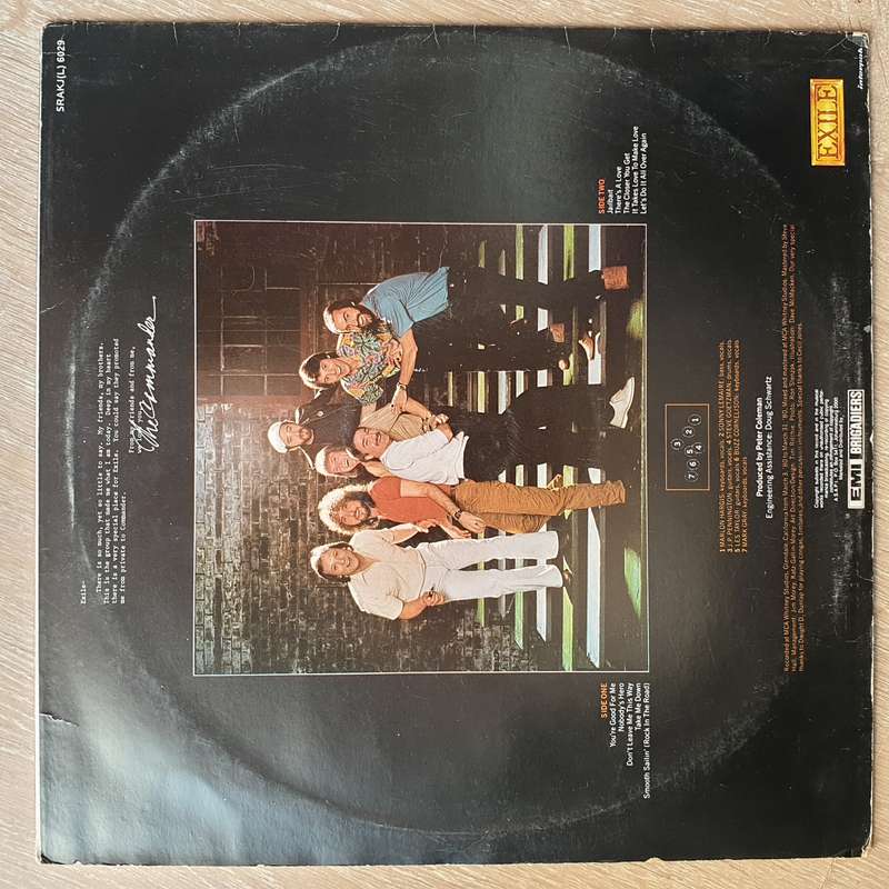 Exile - Don't Leave Me This Way - Vinyl LP Record - Opened  - Very-Good Quality (VG)