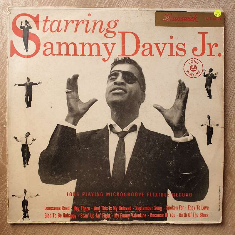 Sammy Davis Jr.  Starring Sammy Davis Jr. - Vinyl LP Record - Opened  - Very-Good- Quality ...
