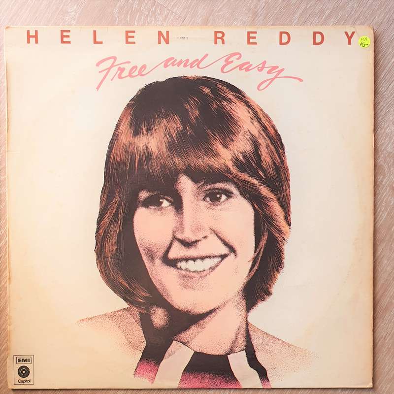 Helen Reddy  Free And Easy - Vinyl LP Record - Very-Good+ Quality (VG+)