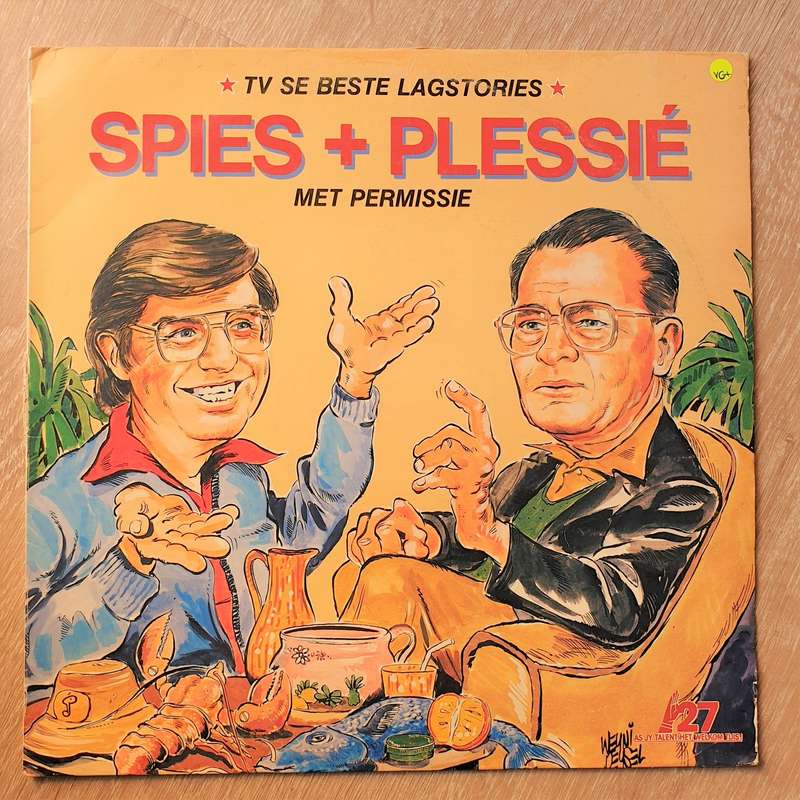 Spies + Plessie Met Permissie - TV Se Beste Lagstories - Vinyl LP Record - Very-Good+ Quality (VG+)