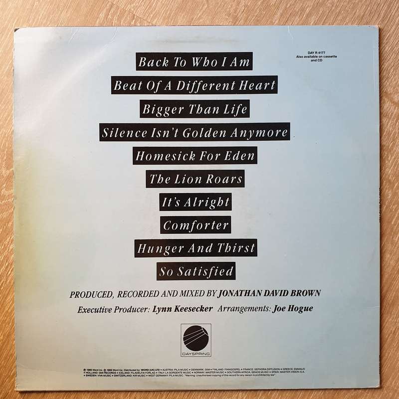 Paul Smith  Back To Who I Am  - Vinyl LP Record - Very-Good+ Quality (VG+)