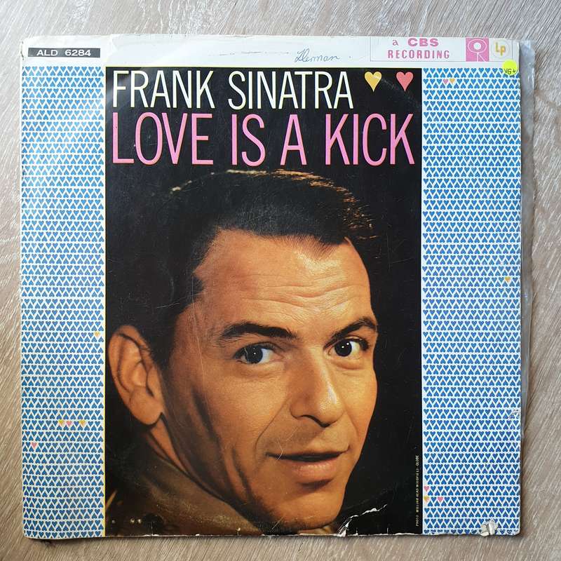 Frank Sinatra  Love Is A Kick - Vinyl LP Record - Very-Good+ Quality (VG+)