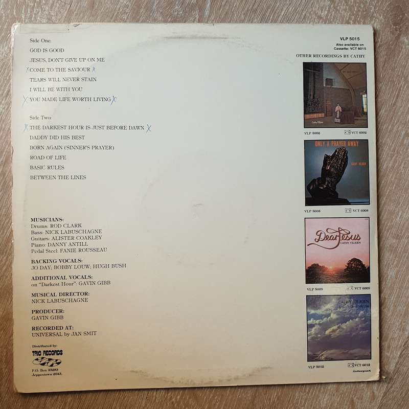 Cathy Viljoen   The Darkest Hour Is Just Before Dawn - Vinyl LP Record - Very-Good+ Quality...