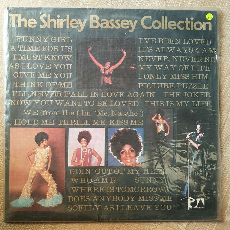 The Shirley Bassey Collection - Double Vinyl LP Record - Very-Good+ Quality (VG+)