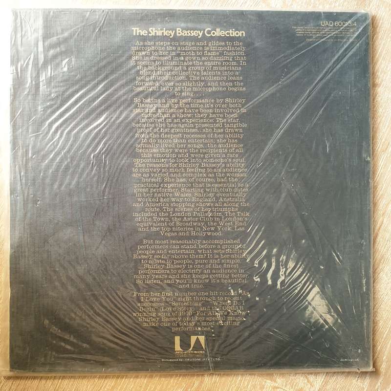The Shirley Bassey Collection - Double Vinyl LP Record - Very-Good+ Quality (VG+)