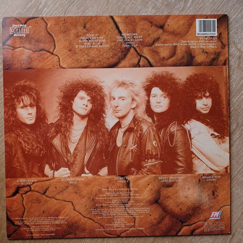 Torino  Rock It  Vinyl LP Record - Very-Good+ Quality (VG+)