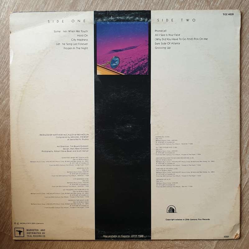 Dan Hill - The Greatest Of - Vinyl LP Record - Opened  - Very-Good- Quality (VG-)